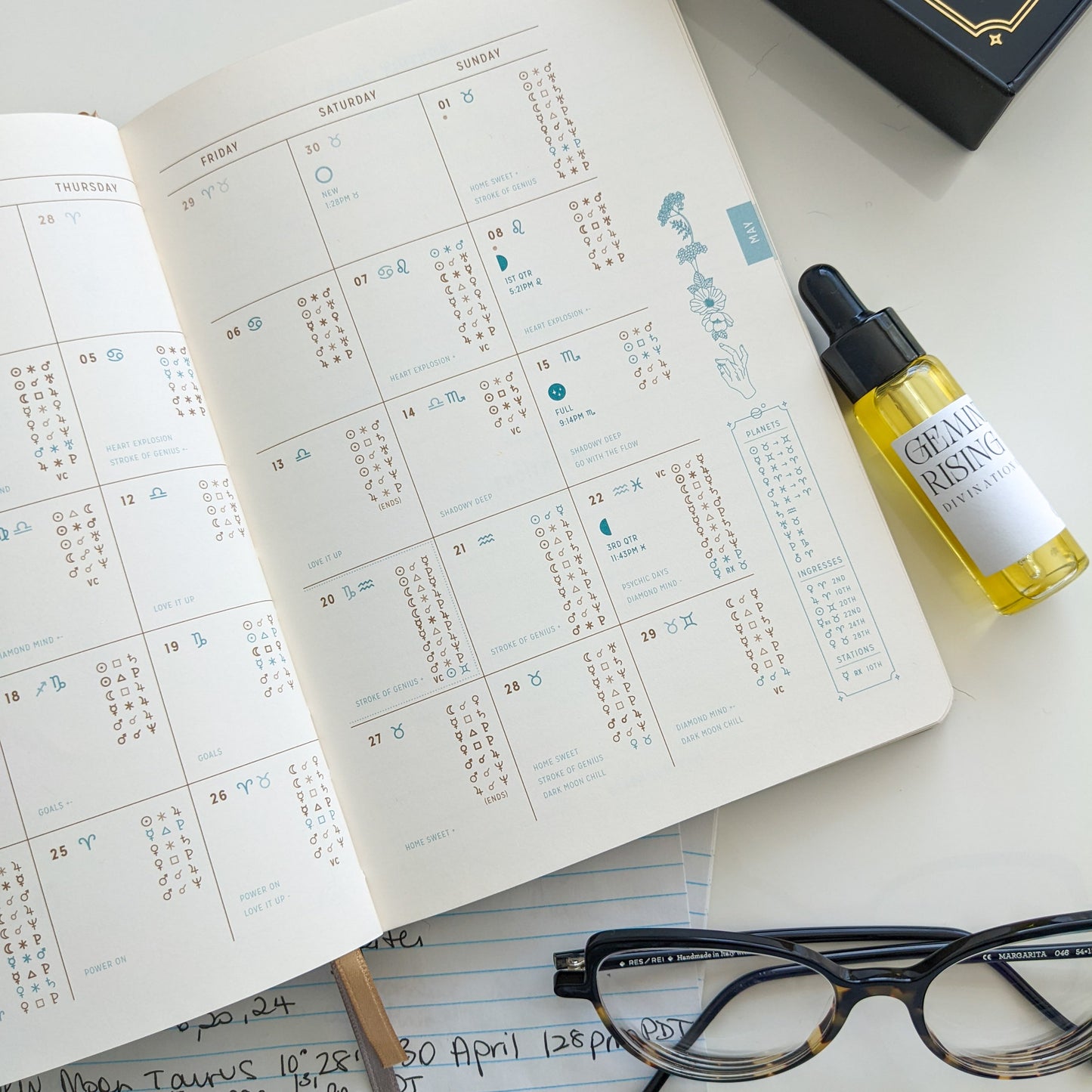 GEMINI RISING Divination Oil | Confident Communication, Mental Clarity, Creativity