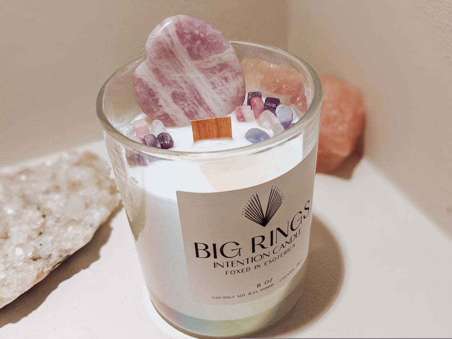 BIG RINGS Intention Candle | Boss Up Mindset