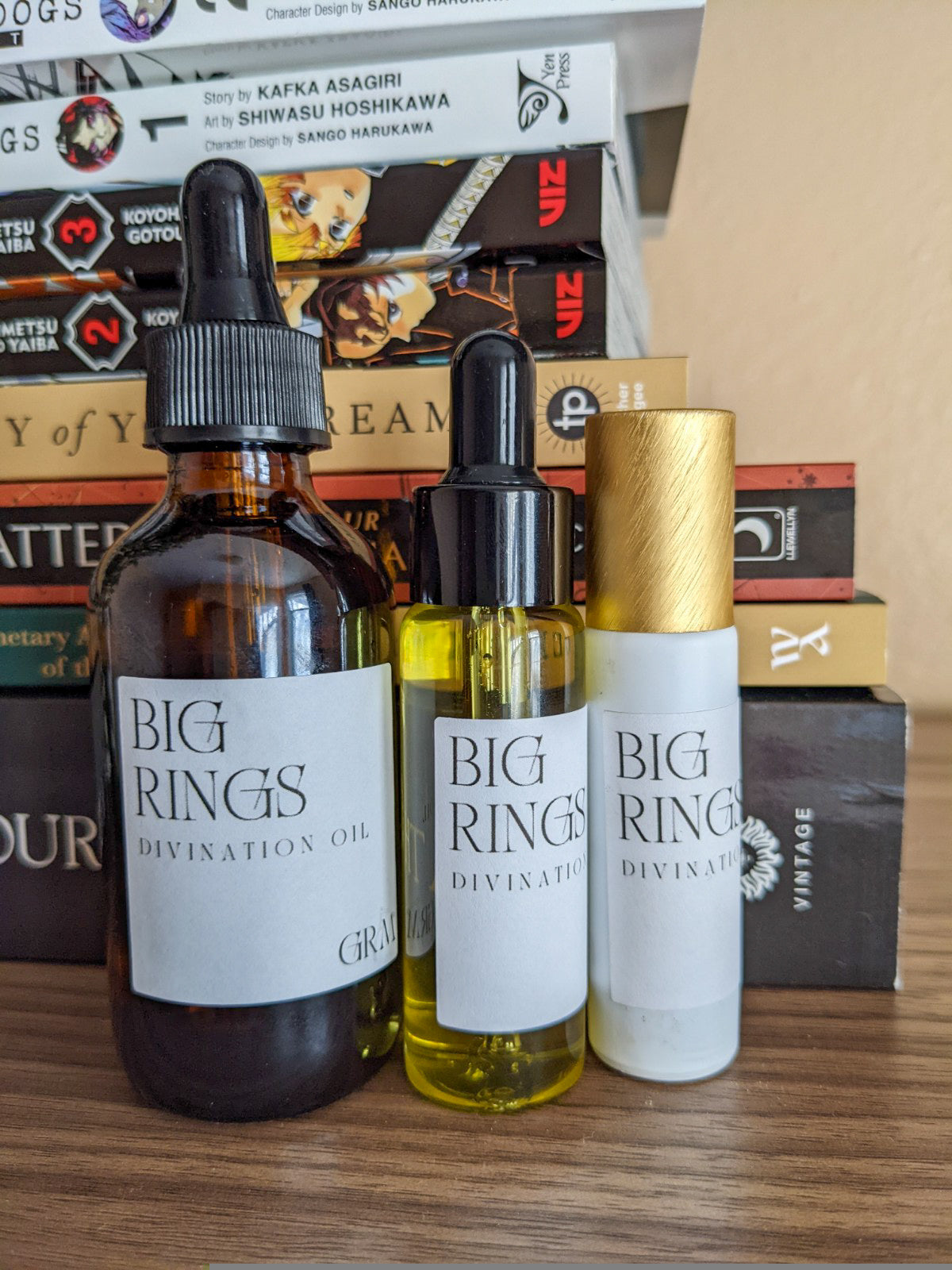 BIG RINGS Divination Oil | Money, Manifestation, Obstacle Obliteration