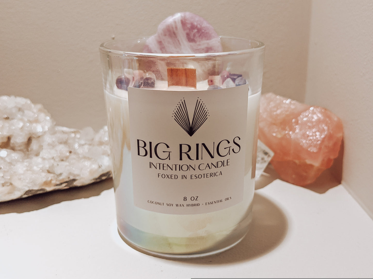 BIG RINGS Intention Candle | Boss Up Mindset
