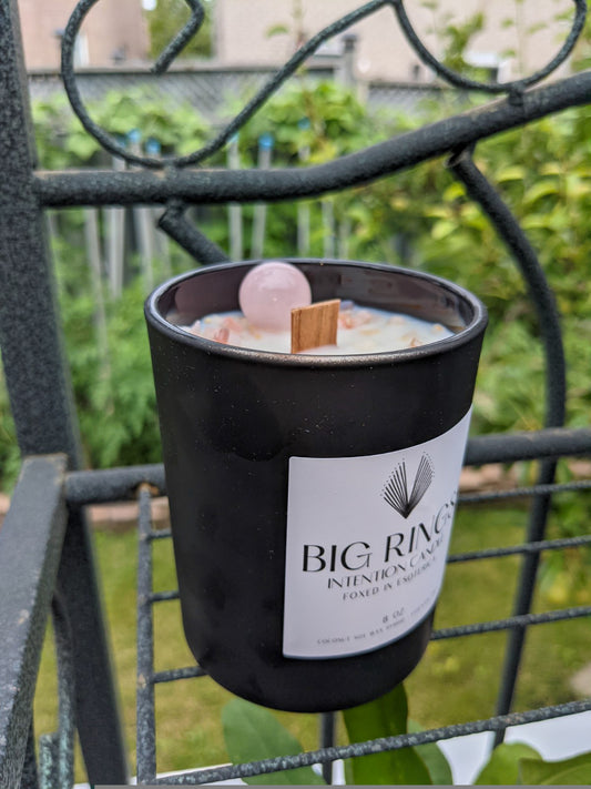 BIG RINGS Intention Candle | Boss Up Mindset