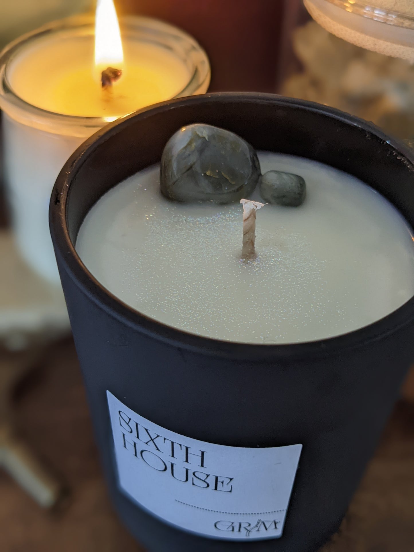 SIXTH HOUSE Intention Candle | Health, Prosperity, Spiritual Enhancement