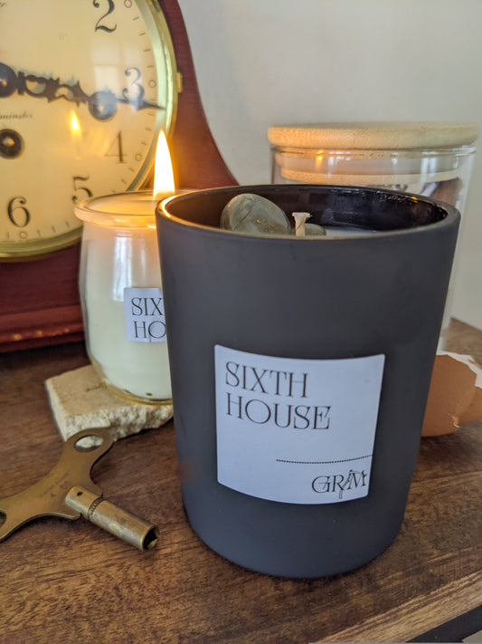 SIXTH HOUSE Intention Candle | Health, Prosperity, Spiritual Enhancement
