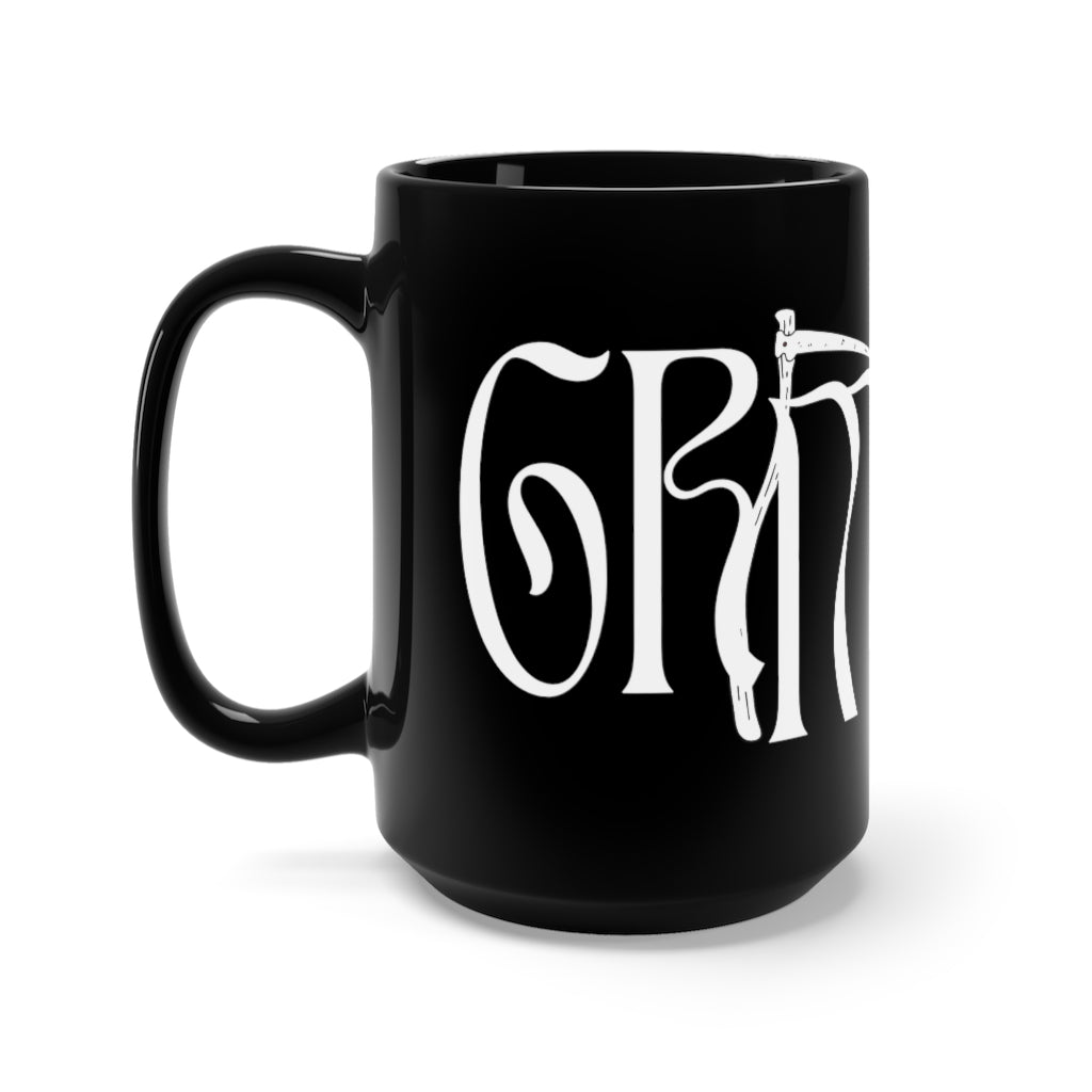 GRM Black Ceramic Mug | 15oz